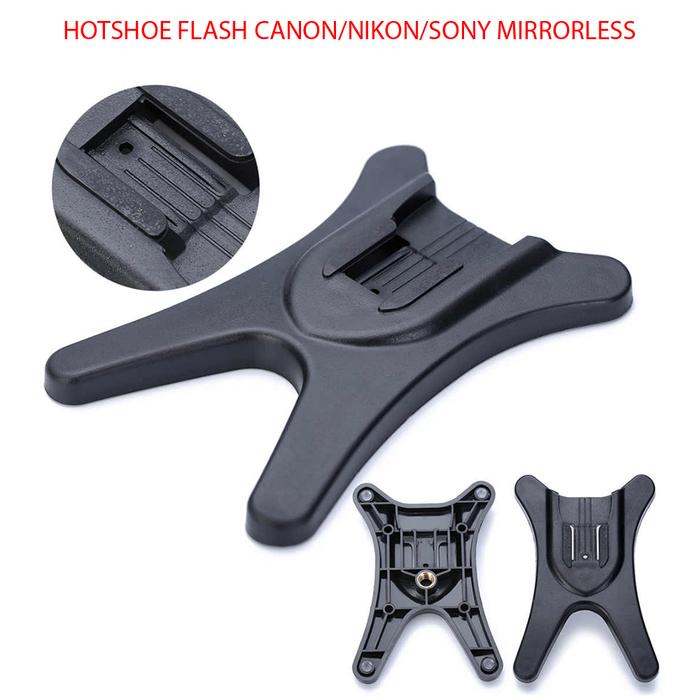 Jual Kaki Flash Universal Flash Shoe Kaki Bebek Flash Canon Nikon Fuji Kota Tangerang Mademoiselleshop Tokopedia