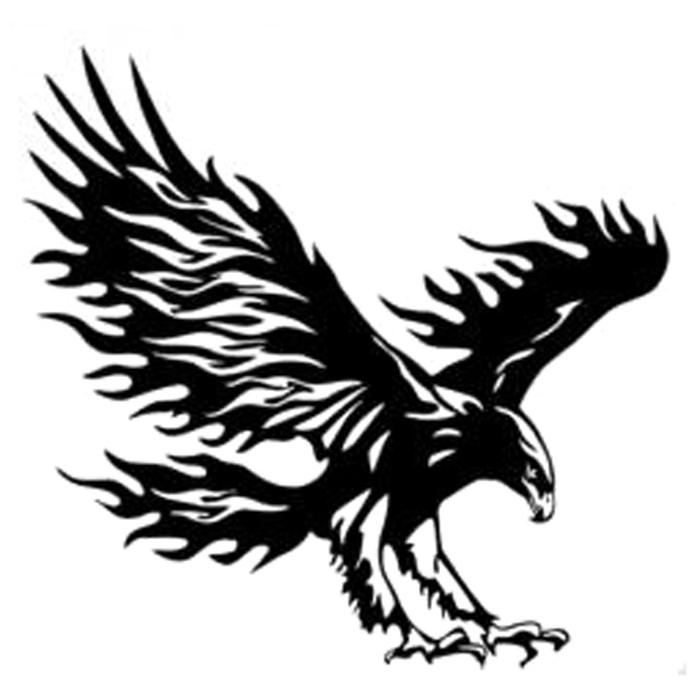 Gambar stiker sticker skotlet motif elang mobil motor - Hitam dari surya mas sticker undefined Tokopedia