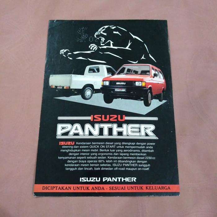 Jual Brosur Mobil Isuzu Panther 2 3 Pikup Kota Surabaya Berkat Terus Tokopedia