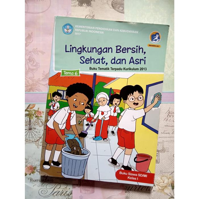 Jual Buku Tematik Tema 6 Lingkungan Bersih Sehat Dan Asri Sd Mi Kls 1 Kota Denpasar Togamas Dewata Tokopedia