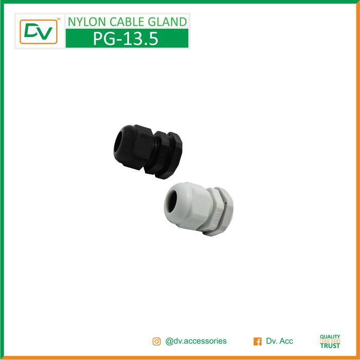 Gambar NYLON CABLE GLAND 6-12mm PG-13.5 - Putih dari DV.Switchboard undefined Tokopedia