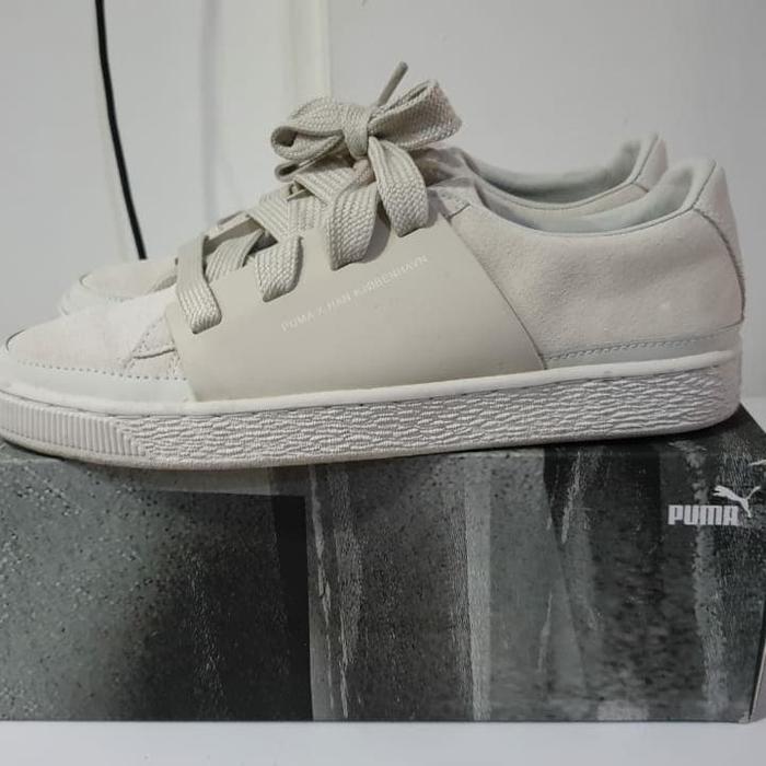 puma suede silver