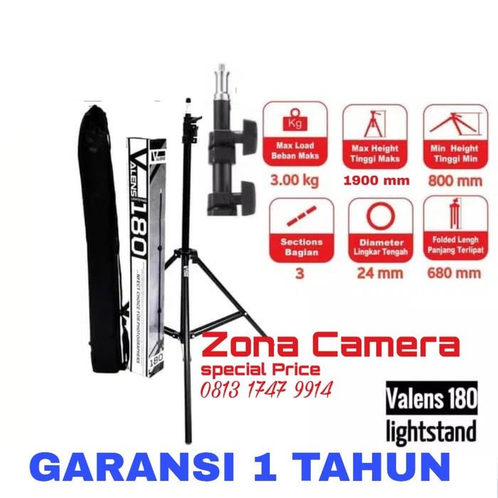 Gambar Light Stand Valens + Tas Tripod Lampu Studio Flash Strobist Photo dari zona camera undefined Tokopedia