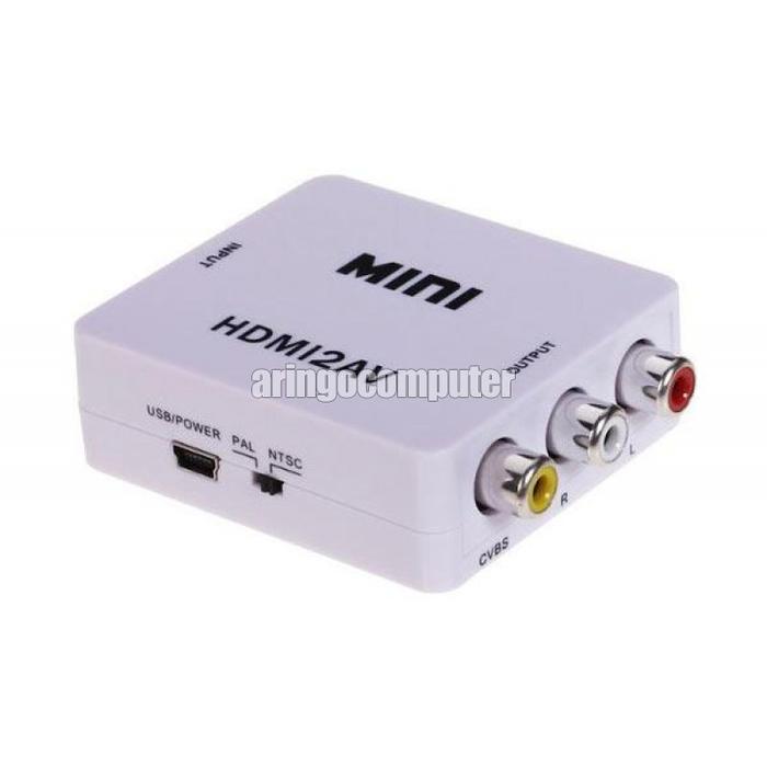 Gambar converter HDMI TO RCA dari Aringo Computer Samarinda undefined Tokopedia