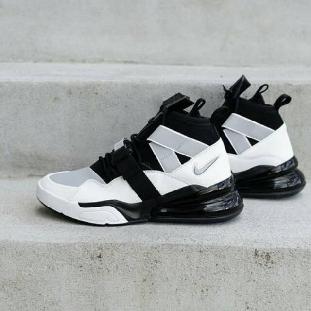 Jual NIKE AIR FORCE 270 UTILITY BLACK SAIL WOLF GREY Kota Medan Fashiion Style Tokopedia