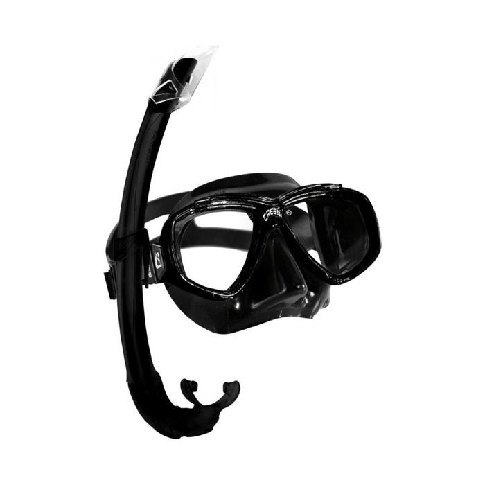 Set Maschera E Boccaglio Cressi Perla Mare - Per Snorkeling E Immersioni, Rosa - Foto 11
