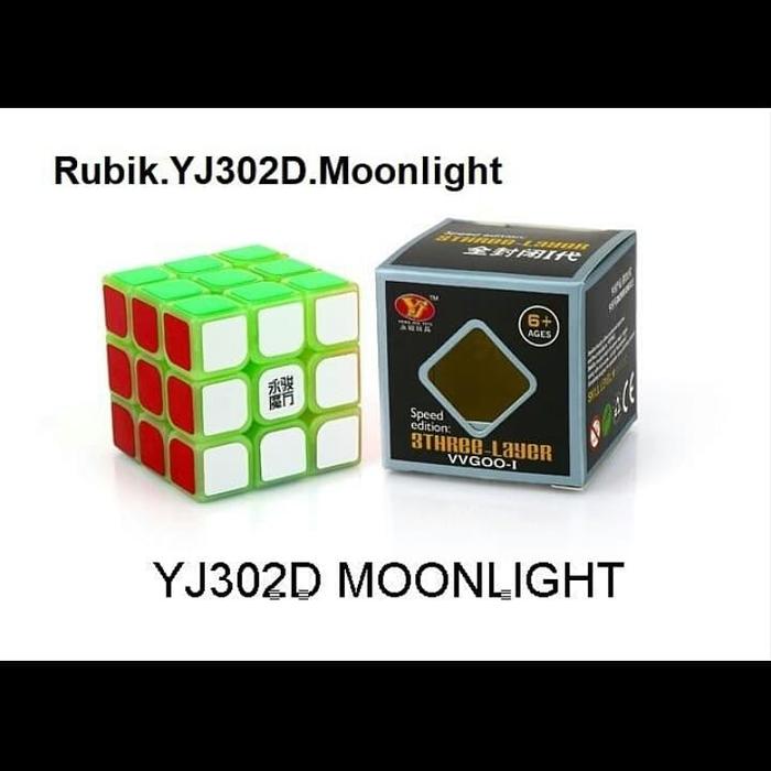Gambar Yongjun Super Smooth Rubik Cube 3x3 Glow in Dark Base Game Toys dari Larizt Shop Jakarta undefined Tokopedia