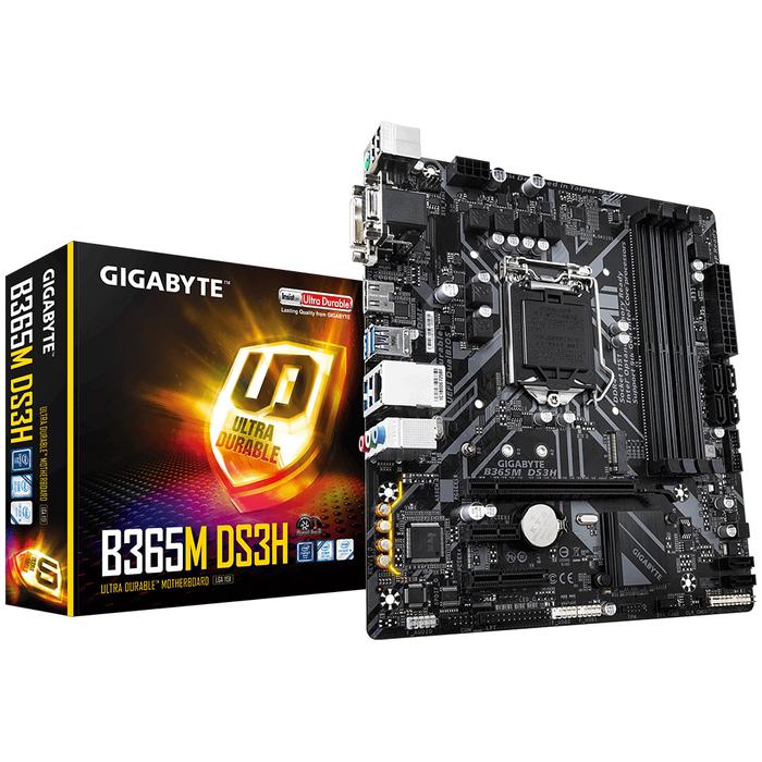 Gambar Gigabyte B365M-DS3H (LGA1151, B365, DDR4, USB3.1, SATA3) dari Rakitan Computer undefined Tokopedia