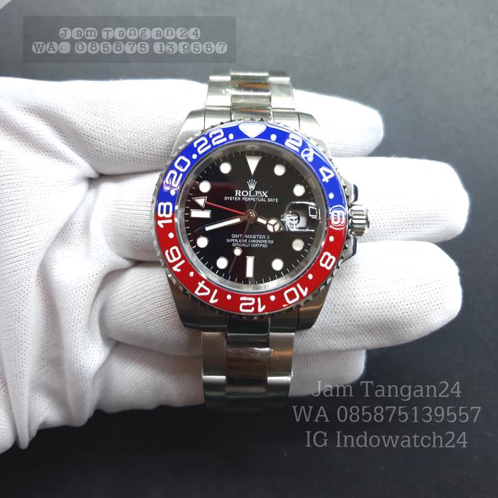 Jual Jam Tangan Rolex GMT Master II 116710 Black - Jakarta Pusat - JAM  TANGAN24 | Tokopedia