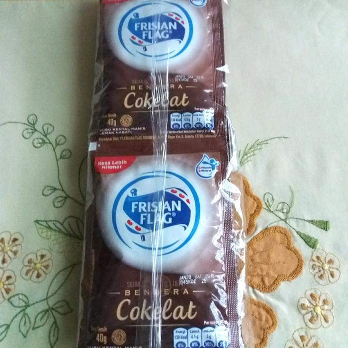 Gambar Frisian Flag~Susu Bendera Rasa Cokelat~6sachet @40gr dari GriyaRoesti undefined Tokopedia