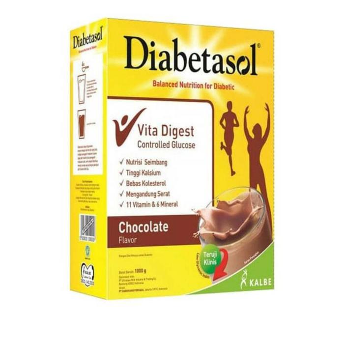 Gambar Diabetasol 1kg / Susu Diabetasol 1000 gram - Coklat dari Serenity Baby Shop undefined Tokopedia