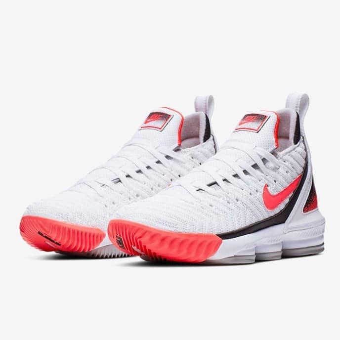 Lebron 16s white Clearance