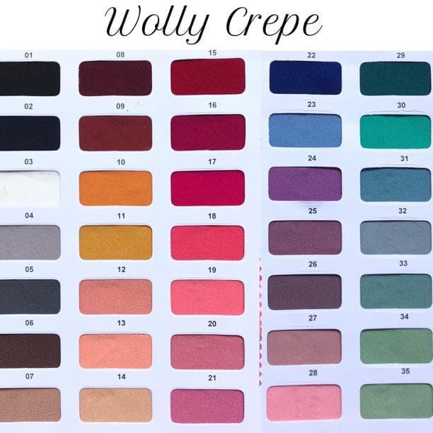 Jual Promo Buku Katalog Warna Kain Wolly Crepe Wolfis Diamond Crepe Moss Kab Bandung Nengqorii07 Tokopedia