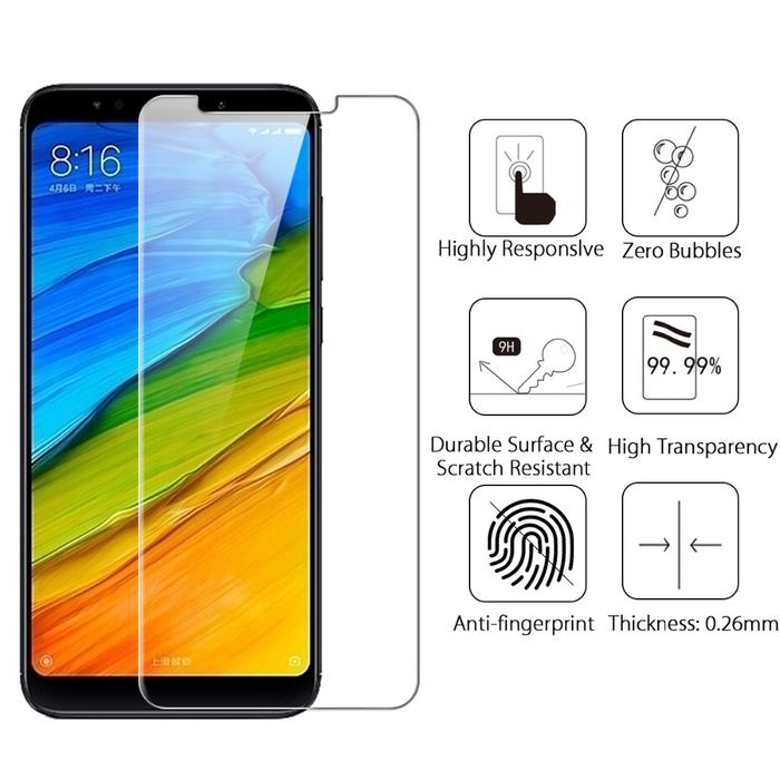 Promo Tempered glass antigores kaca xiaomi redmi 5, redmi plus
