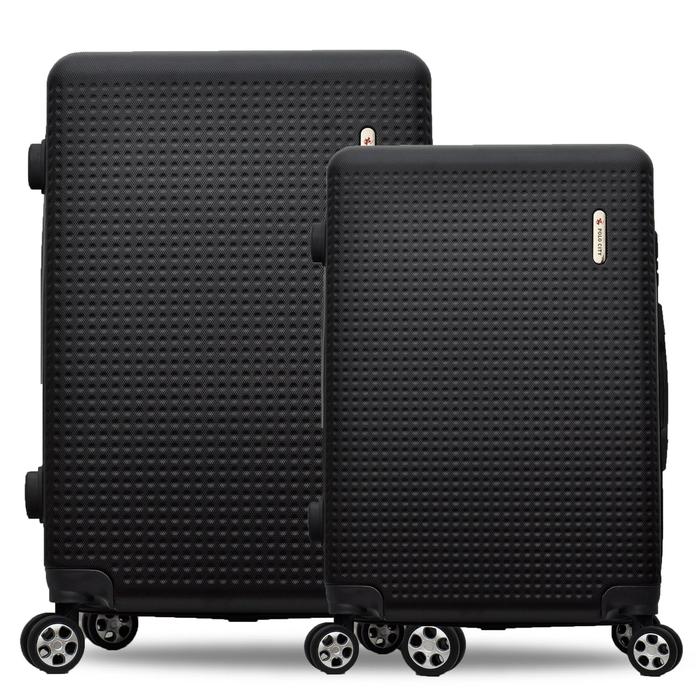 Gambar Polo City Tas Koper Hardcase SET size 20+24 inch - 072 - Hitam dari KoperID undefined Tokopedia