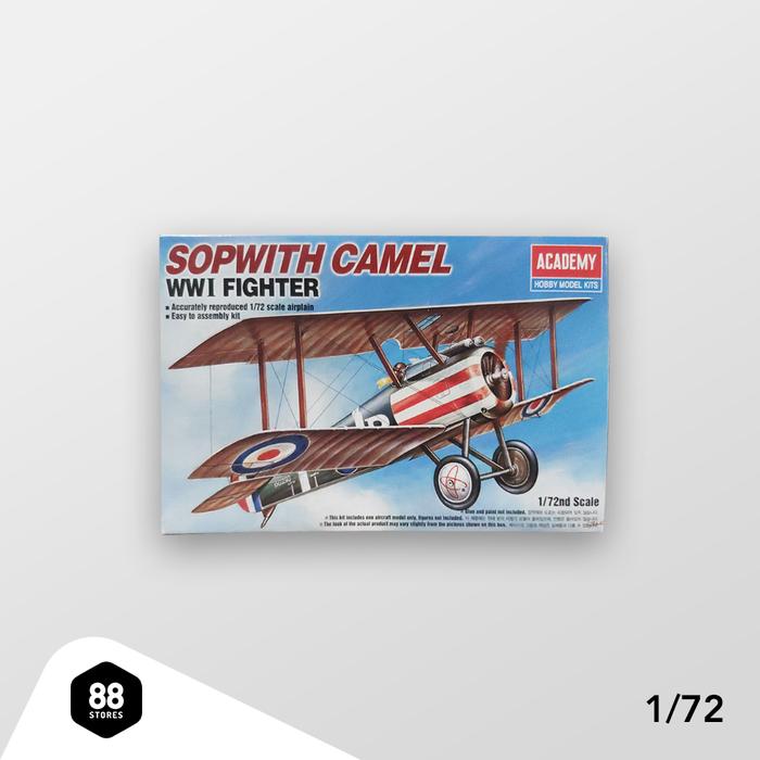 Gambar Model Kit Academy | Fighter Aircraft Sopwith Camel Skala 1/72 dari 88stores undefined Tokopedia