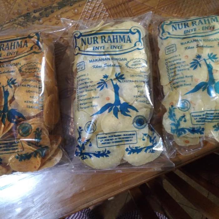 Gambar keripik kicimpring "enye-enye" khas sukabumi - Original dari warung.jajanan undefined Tokopedia