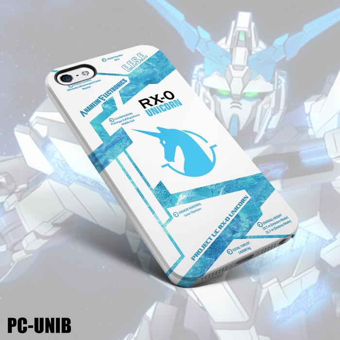 Gambar Phone case Gundam - UNICORN BLUE dari Terust undefined Tokopedia