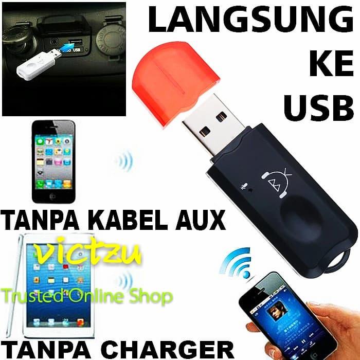 Gambar USB Bluetooth Receiver Audio Music tanpa kabel AUX dari VICTZU ACC undefined Tokopedia