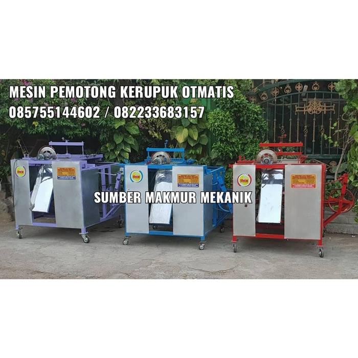 Gambar MESIN PEMOTONG KRUPUK OTOMATIS TIPE JUMBO dari Sumber Makmur Mekanik 02 undefined Tokopedia