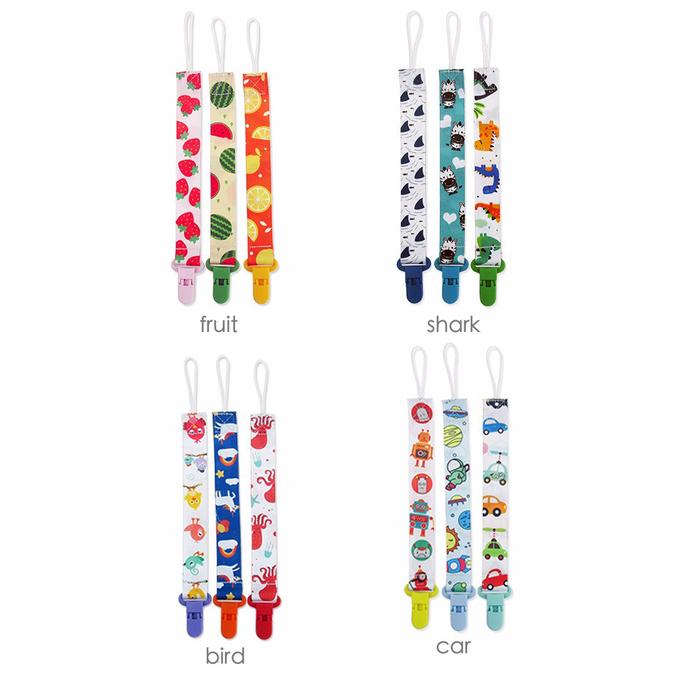 Gambar ZOOTIME 3pcs Pacifier Clip - SHARK dari lemarianak undefined Tokopedia