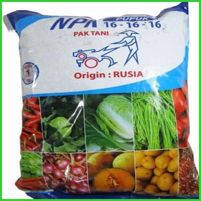 Gambar Pupuk Pertanian Tanaman NPK 16-16-16 [1 kg] dari sumbertaniselopuro undefined Tokopedia