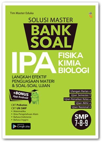 Jual Buku Solusi Master Bank Soal Ipa Smp 7 8 9 Jakarta Barat Dhina Ys Tokopedia