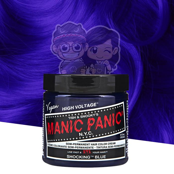 Gambar Manic Panic Classic Shocking Blue dari BINKDOTZ STORE undefined Tokopedia
