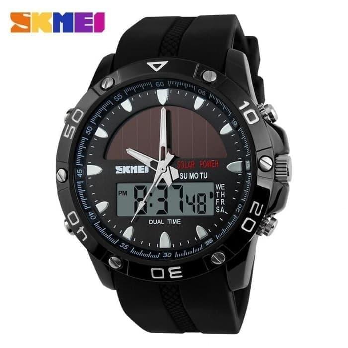 Gambar Jam skmei 1064 solar power original bergaransi free paper box dari SKMEI GROSIR undefined Tokopedia