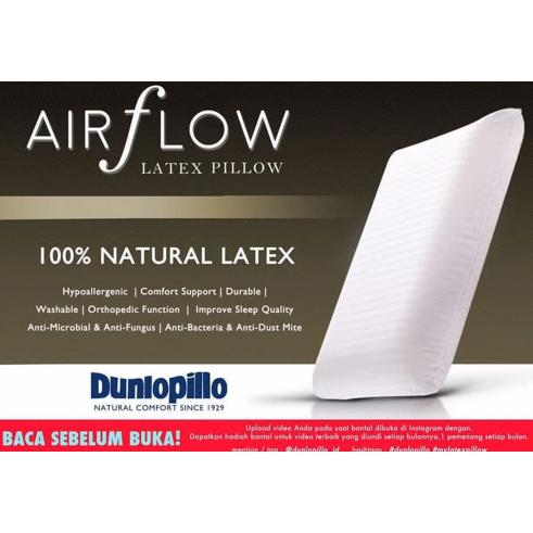 Dunlopillo airflow latex hot sale pillow