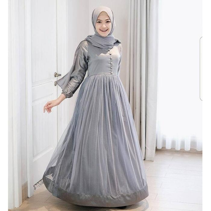 Jual QUEEN DRESS Velvet Baju Gamis Wanita Model Terbaru Dan Kekinian 2019 Kota Bandung Baju Hijab Muslim Tokopedia