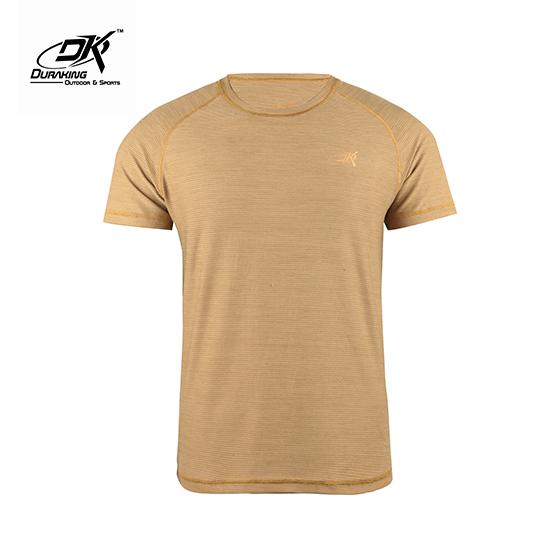 Gambar Running Jersey - DK Basic Color Tee Man Gold - S dari Duraking Outdoor and Sports undefined Tokopedia