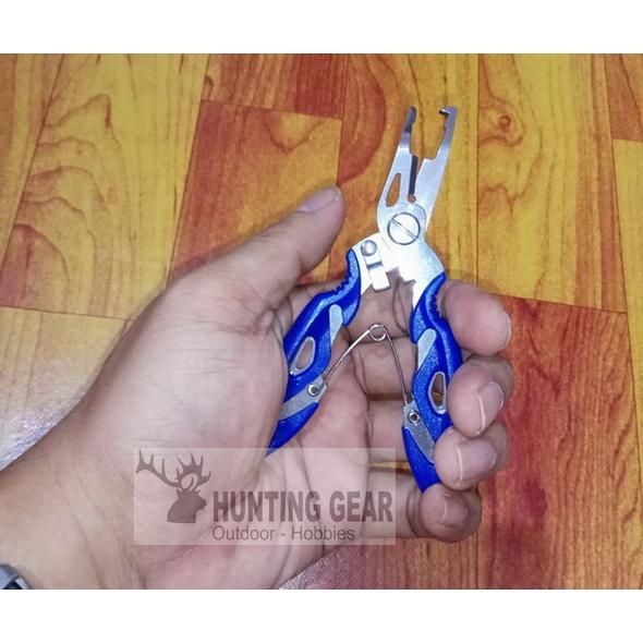 Gambar Tang Mancing -Tang Kail Pancing Stainless -Tang pancing split ring dari Hunt Gear undefined Tokopedia