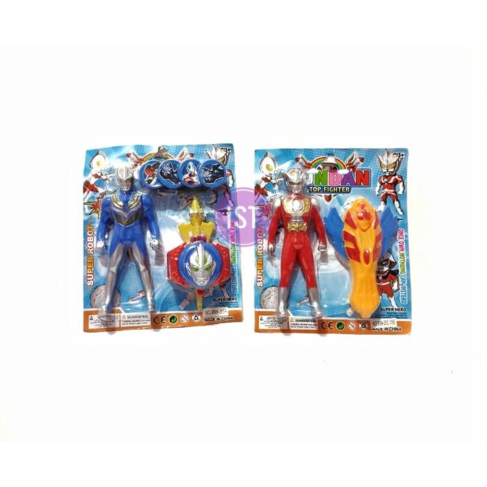 Gambar Robot Ultraman dan Jam tangan Ultraman No.699-35A dari istanatoys.net undefined Tokopedia