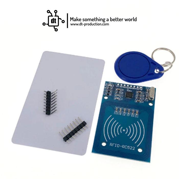 Gambar Module RFID RC522 13.56MHz Support E-KTP dari DT Production undefined Tokopedia