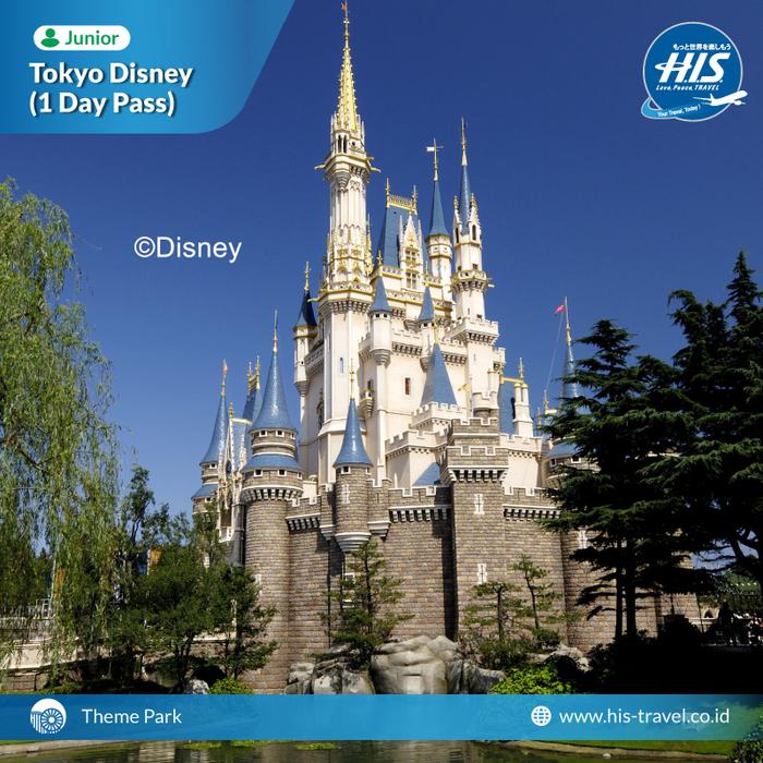 Gambar Tiket Tokyo DisneyLand (1 Day Pass) - Junior dari HIS Tours & Travel undefined Tokopedia