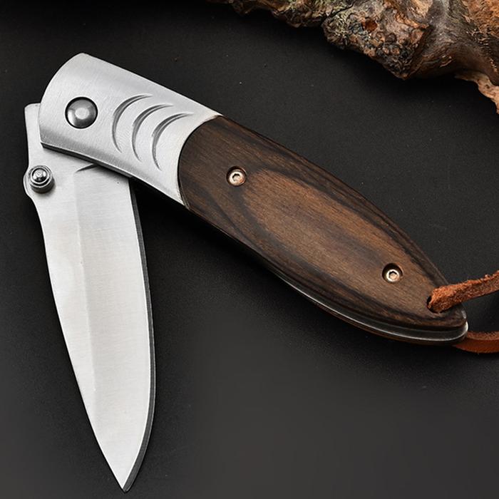 Gambar 7quot Mini Survival Hunting Knife Portable Key Edc Stainless Fold dari Nur-dream undefined Tokopedia