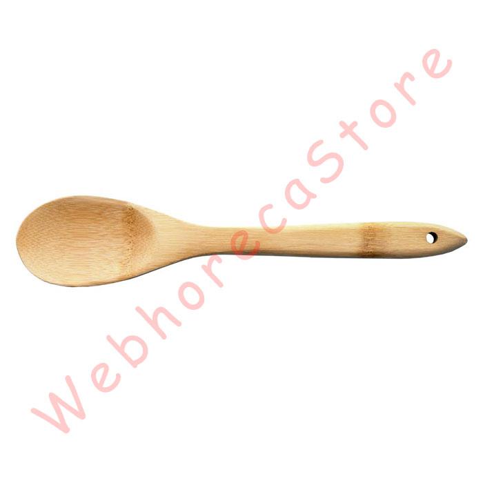Gambar Tanica Bamboo Spoon / Sendok Salad Bambu dari Webhorecastore undefined Tokopedia
