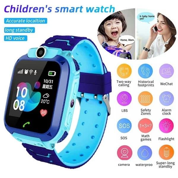 Jam Tangan Pintar Anak Smart Phone Smartwatch Kids Anti Air No Imoo Z5 di  Alfatihshop01 Tokopedia