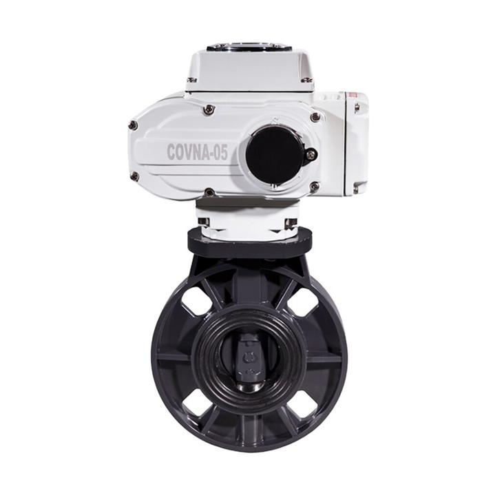 Modulating Valve Pvc Jual 2.5 inch PVC Motorized Butterfly Valve Modulating Type DN65 UPVC ...
