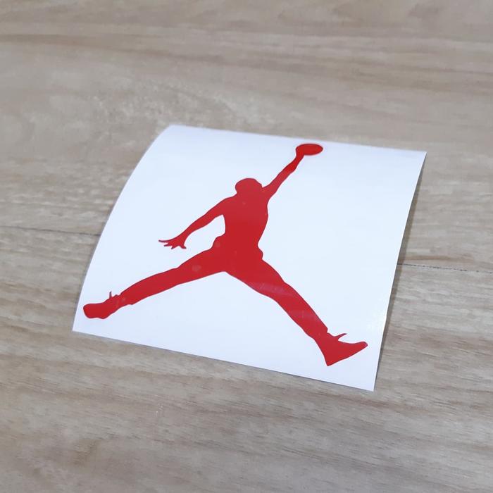 Jual stiker Jumpman logo Air Jordan Nike Tangerang