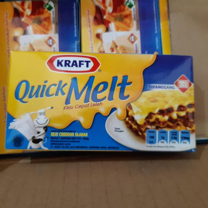 Promo Harga Kraft Quick Melt 165 gr - Tokopedia