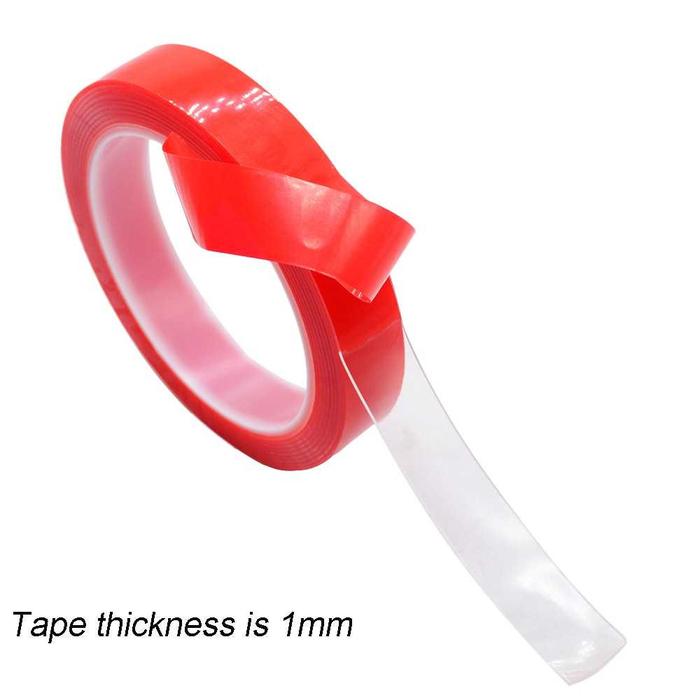 Gambar Perekat Double Doubel Tape Bening Acrylic Adhesive Transparent Clear dari MyDecoStore undefined Tokopedia