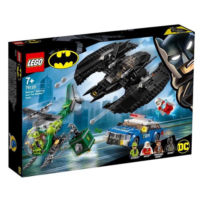 Gambar Lego 76120 BATMAN BATWING AND THE RIDDLER HEIST dari Derek & Dustin Toyshop undefined Tokopedia