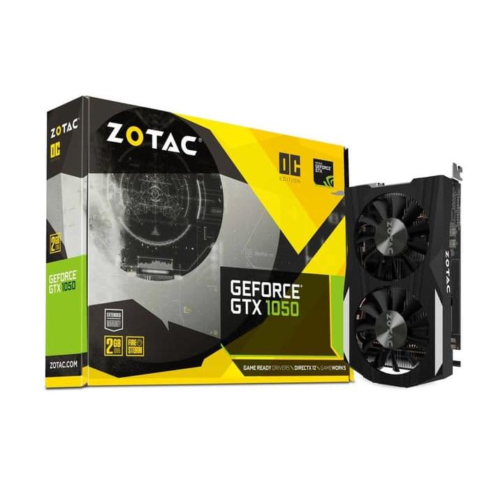 Gambar Zotac GeForce GTX 1050 2GB DDR5 OC Series - Dual Fan dari Moderntechnology undefined Tokopedia