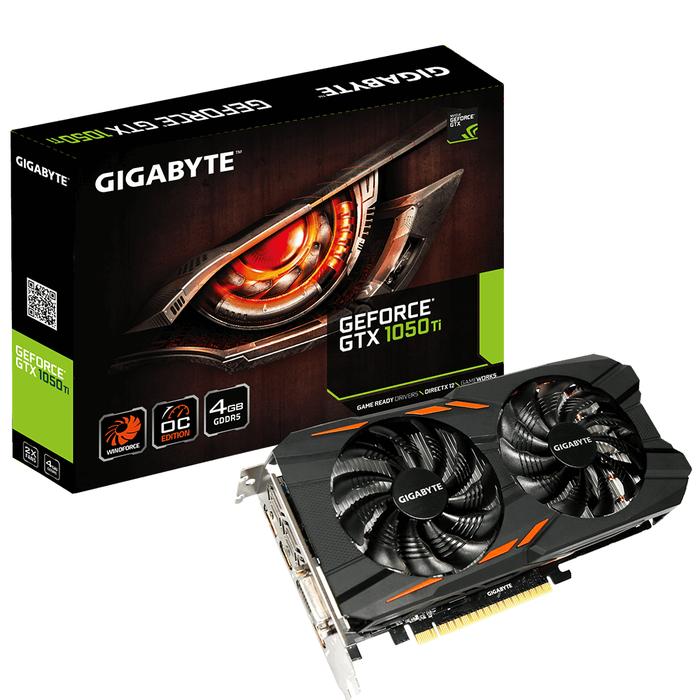 Gambar Gigabyte GeForce GTX 1050 Ti 4GB DDR5 Windforce dari Moderntechnology undefined Tokopedia