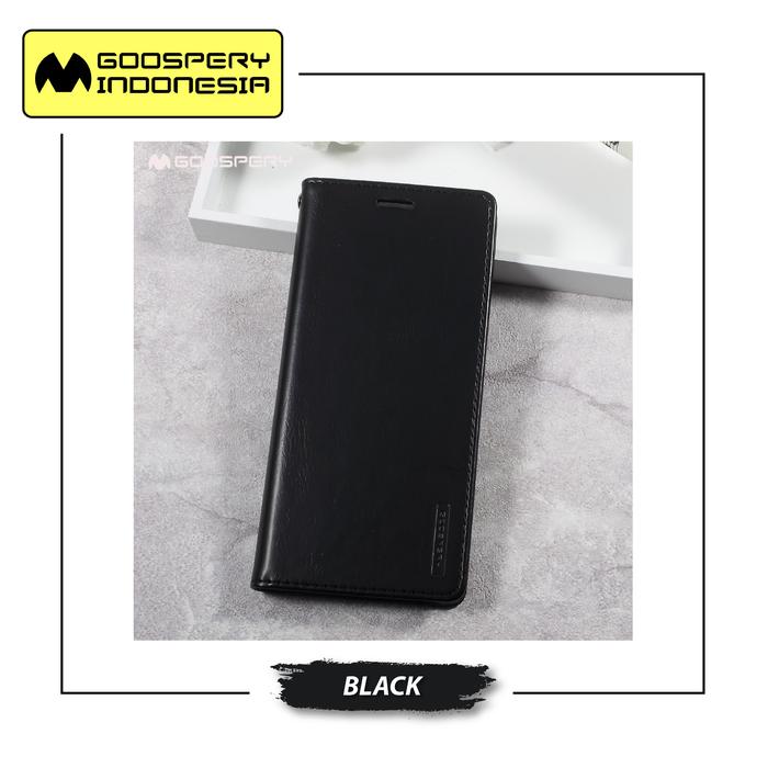 Gambar GOOSPERY Xiaomi Redmi Note 6 Pro Blue Moon Flip Case - Black dari Goospery Indonesia undefined Tokopedia