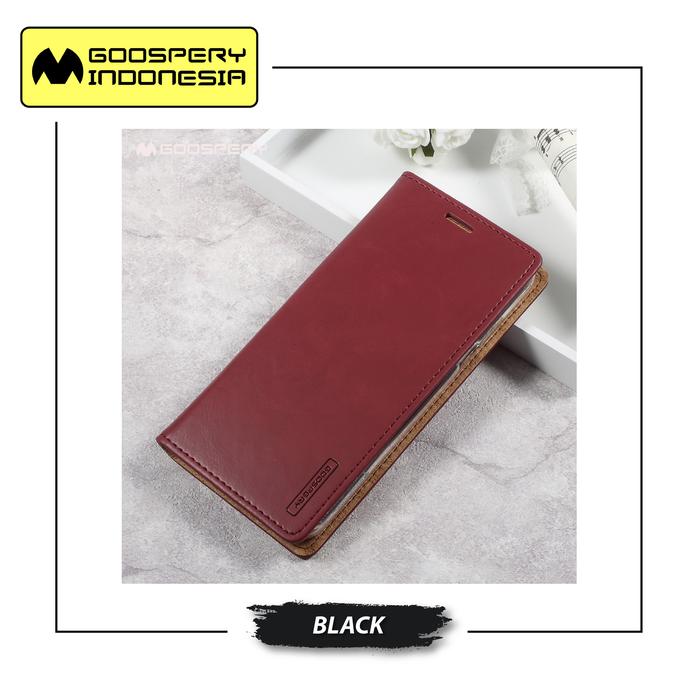 Gambar GOOSPERY Samsung Galaxy J7 2017 / J7 Pro Blue Moon Flip Case - Wine dari Goospery Indonesia undefined Tokopedia