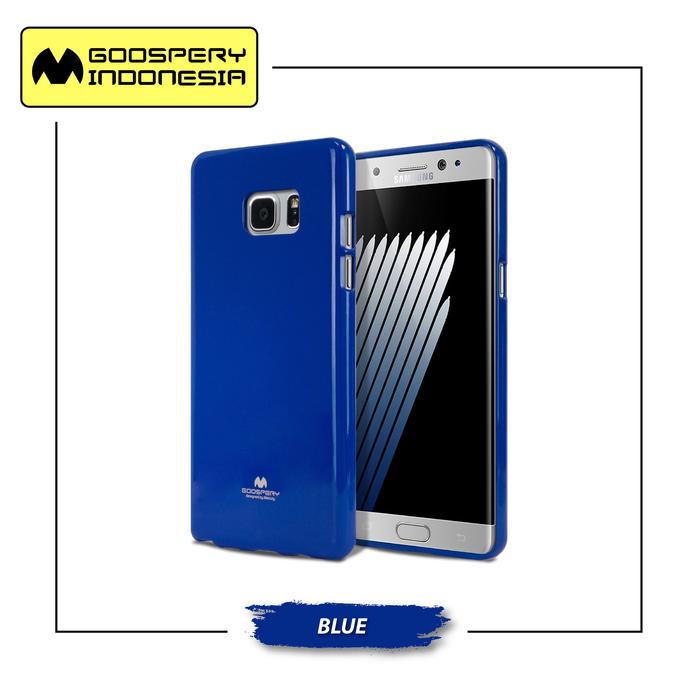 Gambar GOOSPERY Samsung Galaxy A6 Plus 2018 Pearl Jelly Case - Blue dari Goospery Indonesia undefined Tokopedia