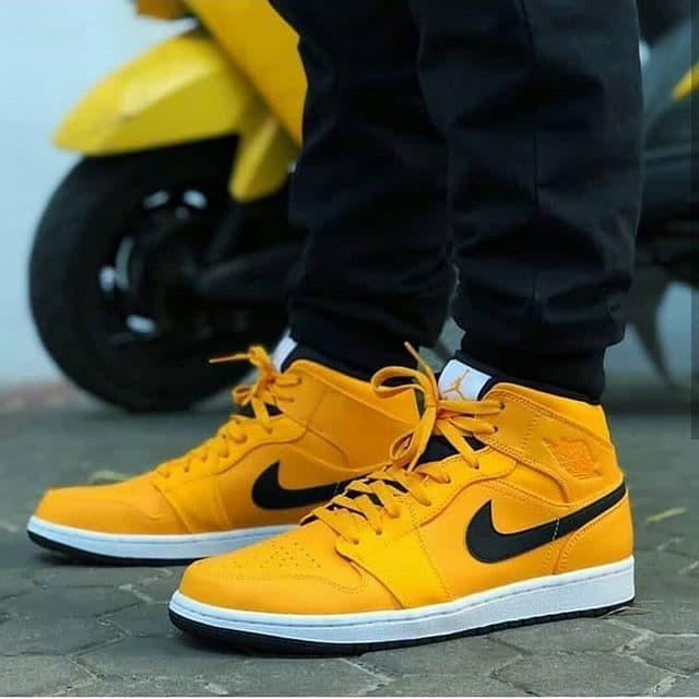 air jordan yellow taxi